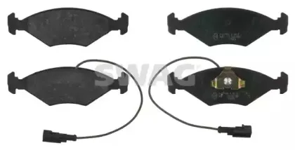 70 91 6397 SWAG Комплект тормозных колодок, дисковый тормоз